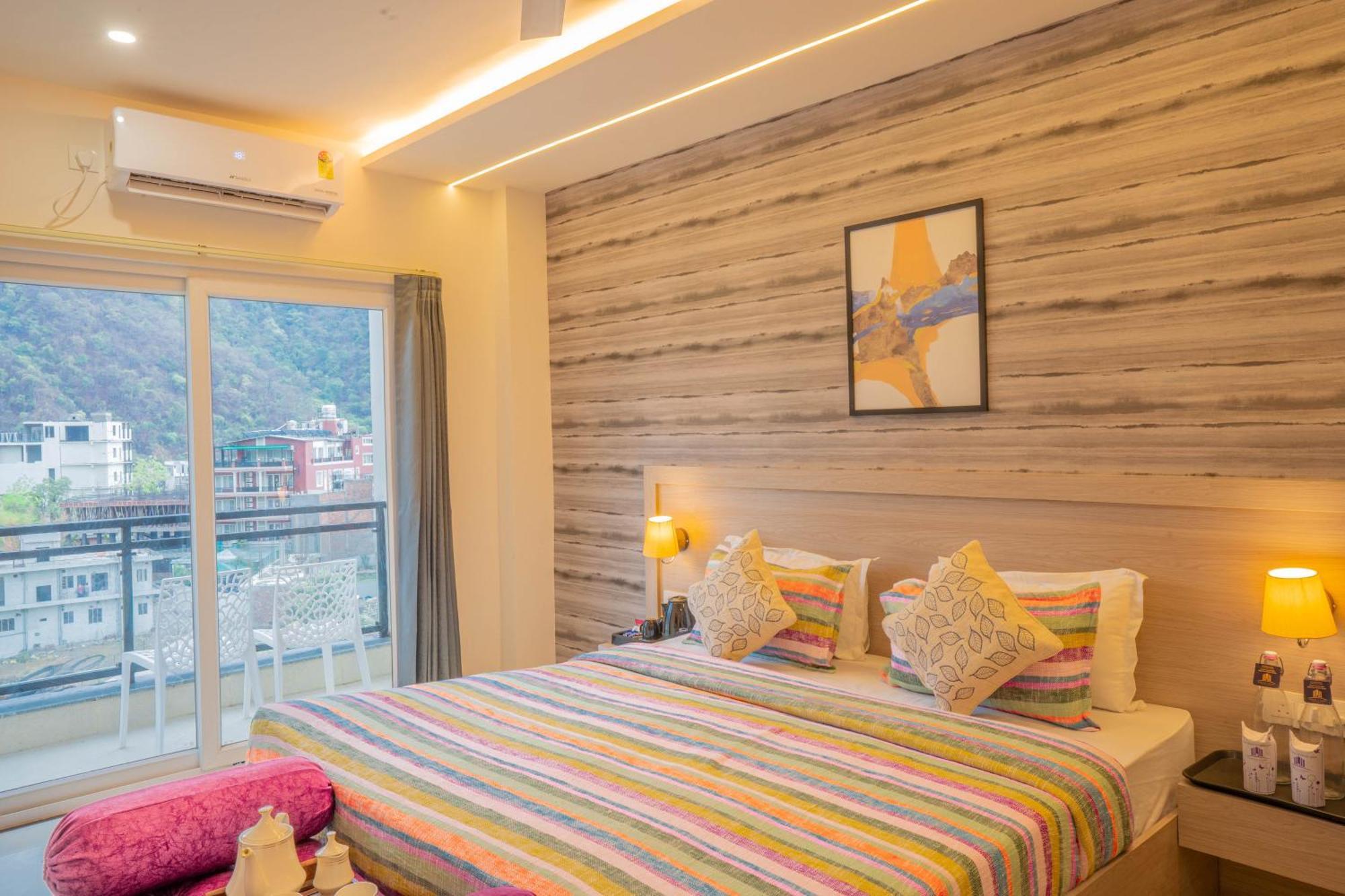 Perfectstayz Alpine Near Laxman Jhula Rishikesh Bagian luar foto