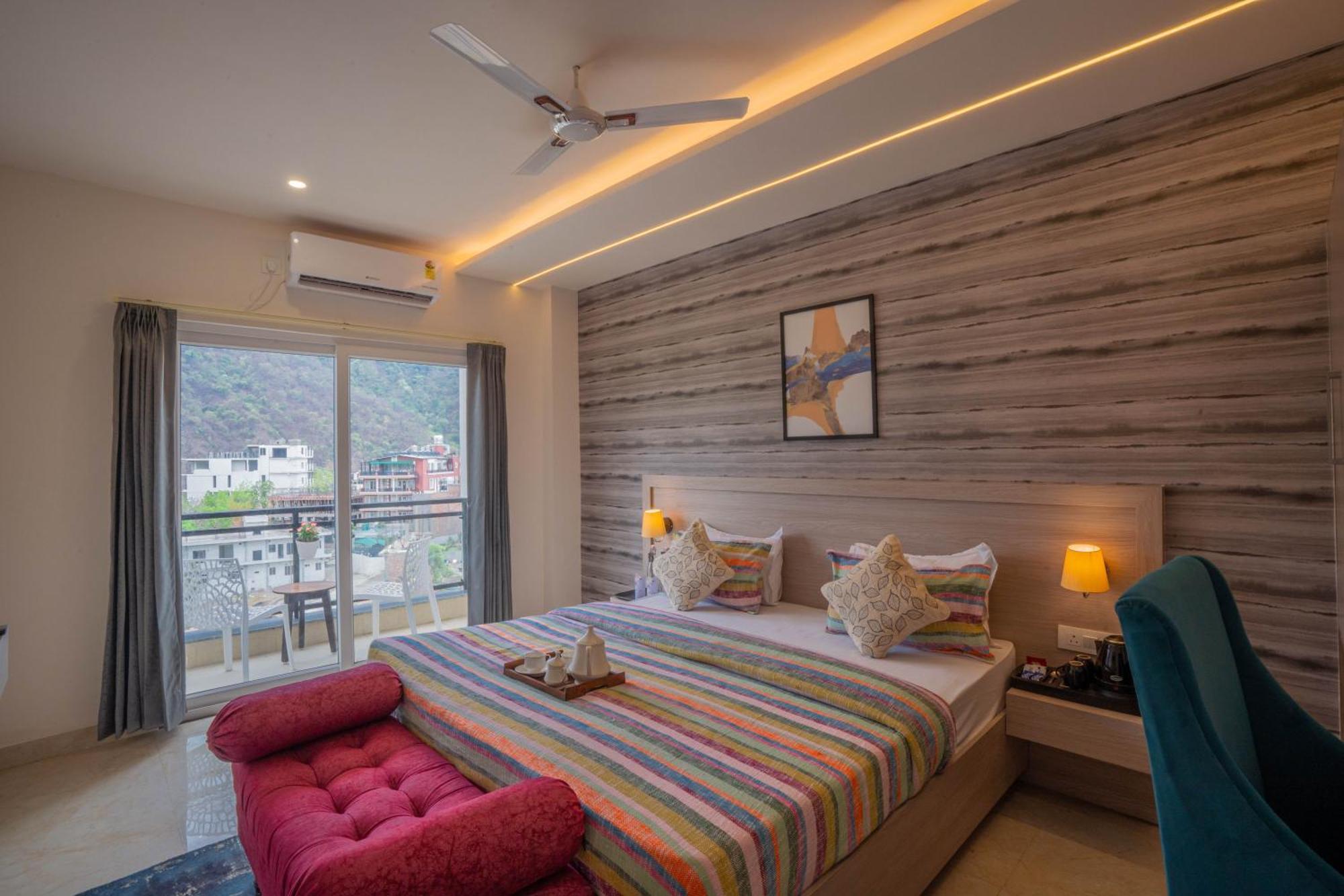 Perfectstayz Alpine Near Laxman Jhula Rishikesh Bagian luar foto