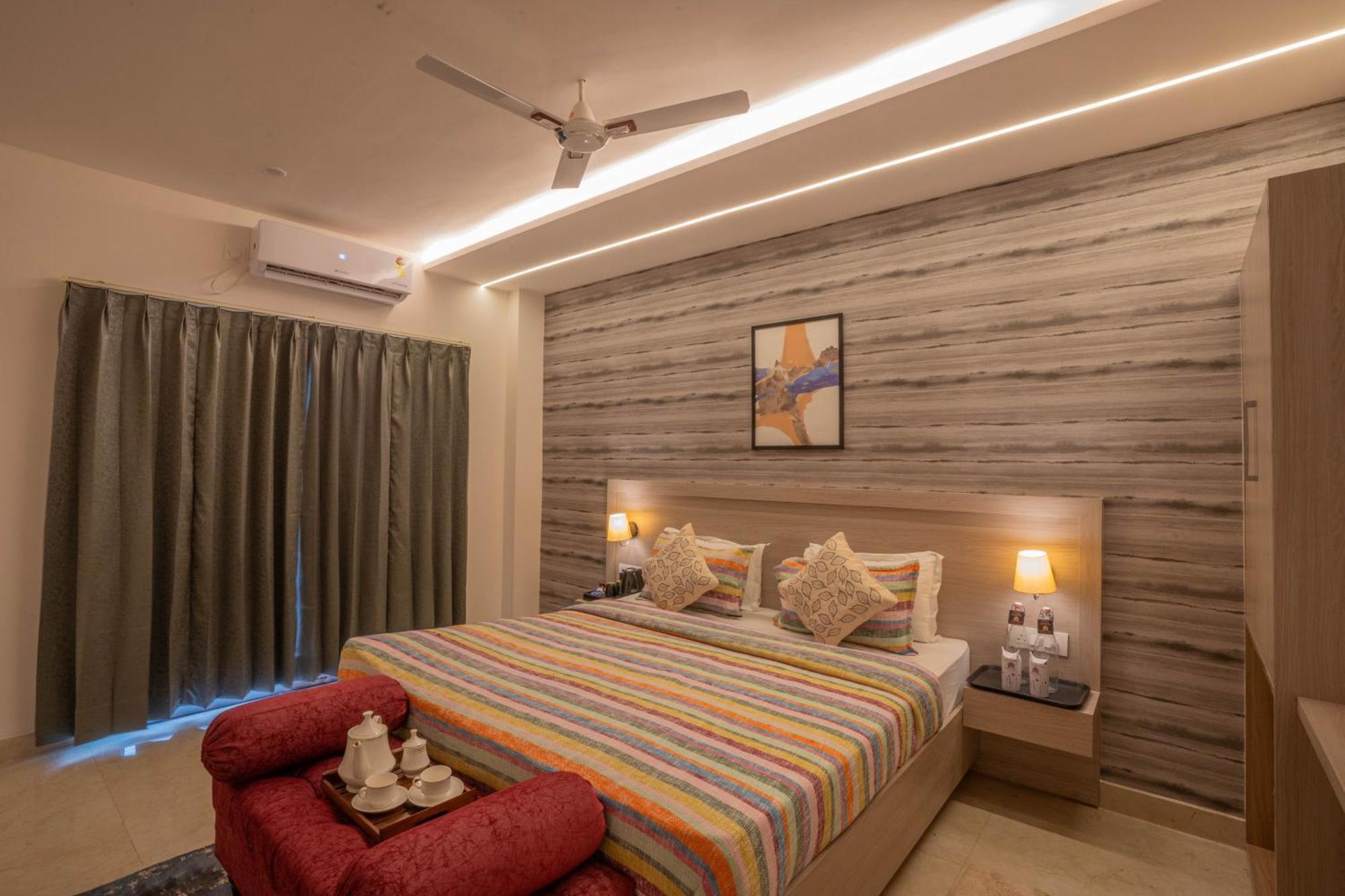Perfectstayz Alpine Near Laxman Jhula Rishikesh Bagian luar foto