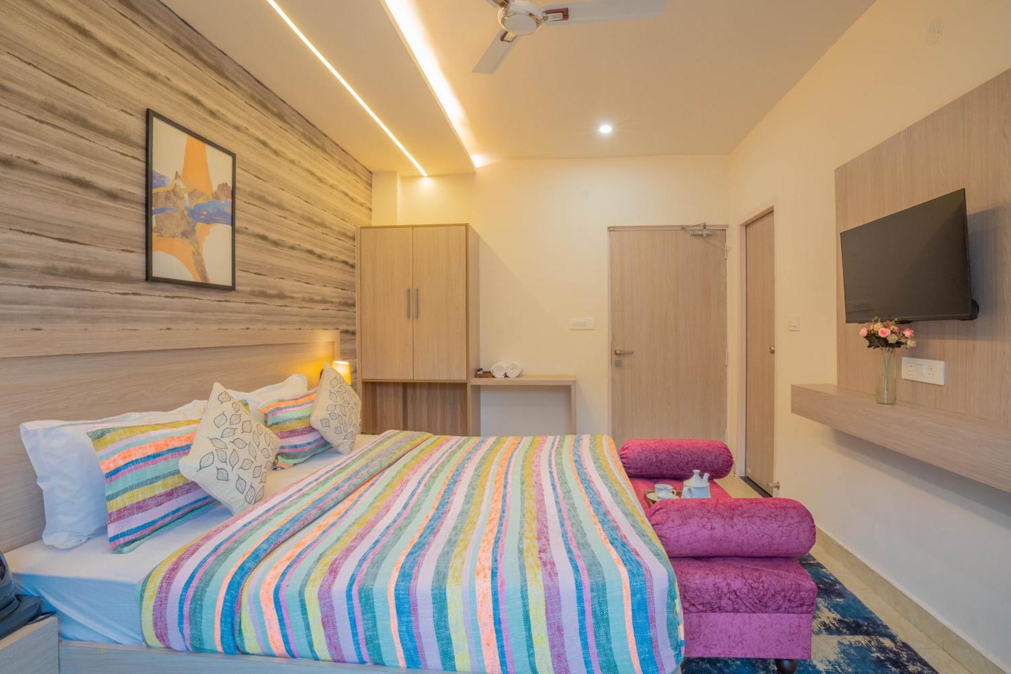 Perfectstayz Alpine Near Laxman Jhula Rishikesh Bagian luar foto